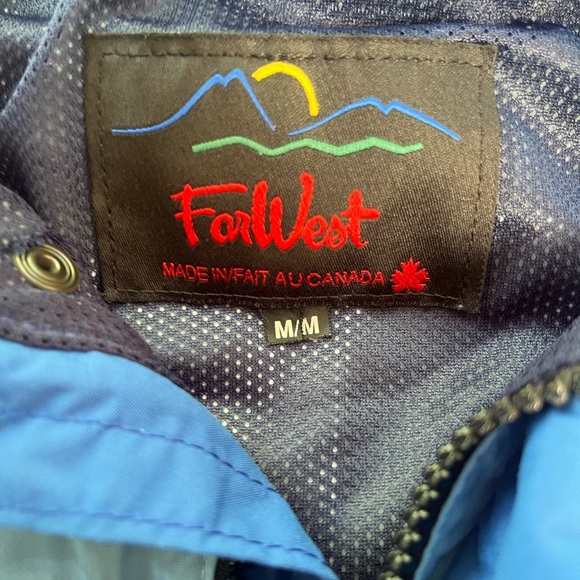 Farwest Anorak Jacket Medium Blue - Picture 7 of 8